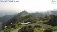 Archiv Foto Webcam Hochries Bergstation - Blick nach Nordosten 06:00