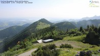 Archiv Foto Webcam Hochries Bergstation - Blick nach Nordosten 07:00