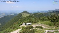 Archiv Foto Webcam Hochries Bergstation - Blick nach Nordosten 13:00