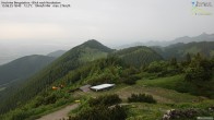 Archiv Foto Webcam Hochries Bergstation - Blick nach Nordosten 17:00