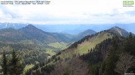 Archiv Foto Webcam Hochrieshütte - DAV Sektion Rosenheim - Blick nach Süden 13:00