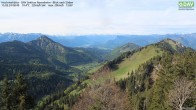 Archiv Foto Webcam Hochrieshütte - DAV Sektion Rosenheim - Blick nach Süden 02:00