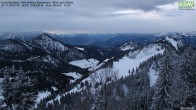 Archiv Foto Webcam Hochrieshütte - DAV Sektion Rosenheim - Blick nach Süden 06:00