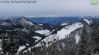 Archiv Foto Webcam Hochrieshütte - DAV Sektion Rosenheim - Blick nach Süden 13:00