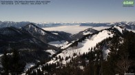 Archiv Foto Webcam Hochrieshütte - DAV Sektion Rosenheim - Blick nach Süden 18:00