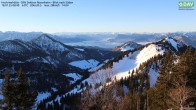 Archiv Foto Webcam Hochrieshütte - DAV Sektion Rosenheim - Blick nach Süden 02:00