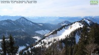 Archiv Foto Webcam Hochrieshütte - DAV Sektion Rosenheim - Blick nach Süden 09:00