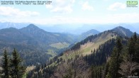 Archiv Foto Webcam Hochrieshütte - DAV Sektion Rosenheim - Blick nach Süden 13:00