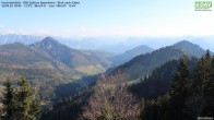 Archiv Foto Webcam Hochrieshütte - DAV Sektion Rosenheim - Blick nach Süden 17:00