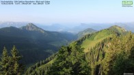 Archiv Foto Webcam Hochrieshütte - DAV Sektion Rosenheim - Blick nach Süden 05:00