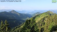 Archiv Foto Webcam Hochrieshütte - DAV Sektion Rosenheim - Blick nach Süden 06:00