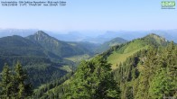 Archiv Foto Webcam Hochrieshütte - DAV Sektion Rosenheim - Blick nach Süden 07:00