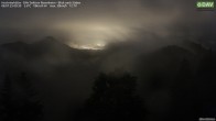 Archiv Foto Webcam Hochrieshütte - DAV Sektion Rosenheim - Blick nach Süden 23:00