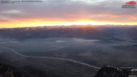 Archiv Foto Webcam Drehrestaurant Hoher Kasten - Blick ins Rheintal 06:00