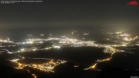 Archiv Foto Webcam Drehrestaurant Hoher Kasten - Blick ins Rheintal 23:00