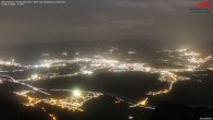 Archiv Foto Webcam Drehrestaurant Hoher Kasten - Blick ins Rheintal 23:00