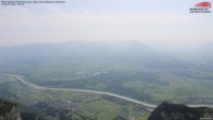 Archiv Foto Webcam Drehrestaurant Hoher Kasten - Blick ins Rheintal 09:00