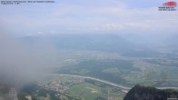 Archiv Foto Webcam Drehrestaurant Hoher Kasten - Blick ins Rheintal 15:00