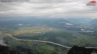 Archiv Foto Webcam Drehrestaurant Hoher Kasten - Blick ins Rheintal 19:00