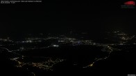 Archived image Webcam Hoher Kasten - Rheintal 01:00