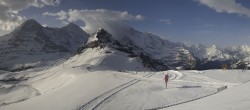 Archived image Webcam Panorama from Männlichen mountain 07:00