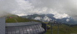 Archiv Foto Webcam Wengen: Rundblick Männlichen 09:00