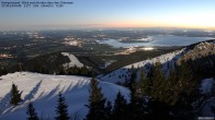 Archived image Webcam Kampenwand - View to the Chiemsee 03:00