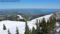 Archived image Webcam Kampenwand - View to the Chiemsee 11:00