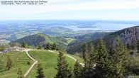 Archived image Webcam Kampenwand - View to the Chiemsee 07:00