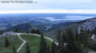 Archived image Webcam Kampenwand - View to the Chiemsee 19:00