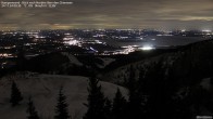 Archiv Foto Webcam Kampenwand - Blick über den Chiemsee 23:00