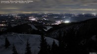 Archiv Foto Webcam Kampenwand - Blick über den Chiemsee 01:00