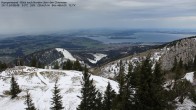 Archiv Foto Webcam Kampenwand - Blick über den Chiemsee 07:00