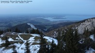 Archiv Foto Webcam Kampenwand - Blick über den Chiemsee 15:00