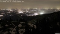 Archiv Foto Webcam Kampenwand - Blick über den Chiemsee 19:00