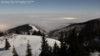 Archiv Foto Webcam Kampenwand - Blick über den Chiemsee 23:00