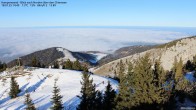 Archiv Foto Webcam Kampenwand - Blick über den Chiemsee 13:00