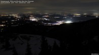 Archived image Webcam Kampenwand - View to the Chiemsee 23:00