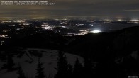 Archived image Webcam Kampenwand - View to the Chiemsee 01:00