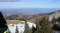 Archiv Foto Webcam Kampenwand - Blick über den Chiemsee 11:00