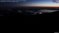 Archived image Webcam Kampenwand - View to the Chiemsee 03:00