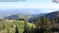 Archived image Webcam Kampenwand - View to the Chiemsee 07:00
