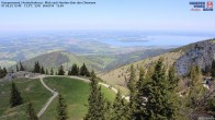 Archived image Webcam Kampenwand - View to the Chiemsee 11:00