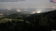 Archiv Foto Webcam Kampenwand - Blick über den Chiemsee 01:00
