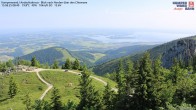 Archiv Foto Webcam Kampenwand - Blick über den Chiemsee 07:00