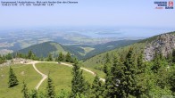 Archiv Foto Webcam Kampenwand - Blick über den Chiemsee 11:00