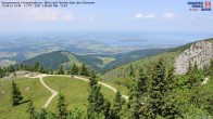 Archiv Foto Webcam Kampenwand - Blick über den Chiemsee 13:00