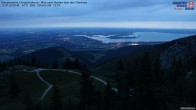 Archived image Webcam Kampenwand - View to the Chiemsee 03:00
