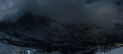 Archiv Foto Webcam Grindelwald First: Mittelstation 02:00