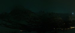 Archiv Foto Webcam Grindelwald First: Mittelstation 19:00